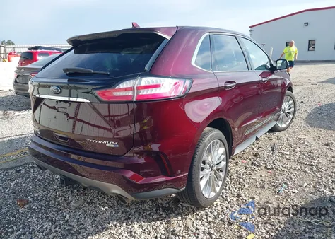 2020 Ford Edge Titanium z USA, uszkodzony, nr VIN 2FMPK4K95LBA47423
